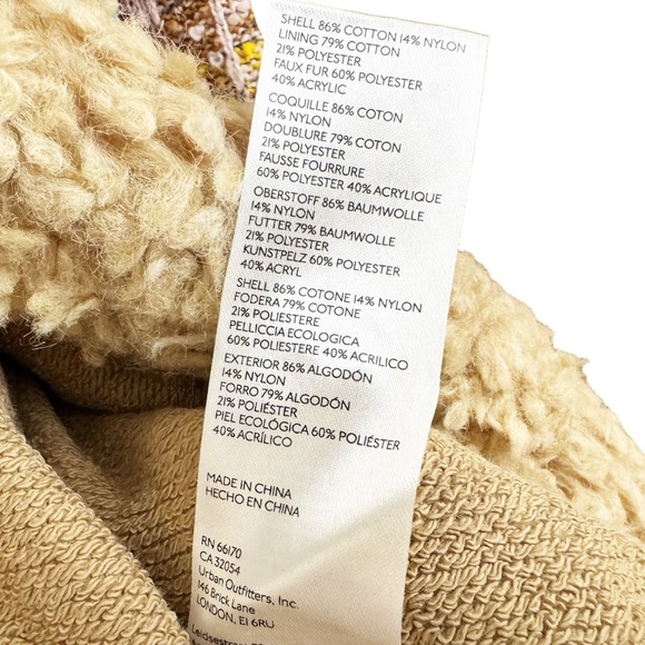 NWT Anthropologie Cropped Fur Knit Sweater Jacket Rare - Picture 6 of 7